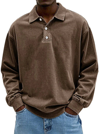 Mathieu™ - Chemise Vintage à Manches Longues